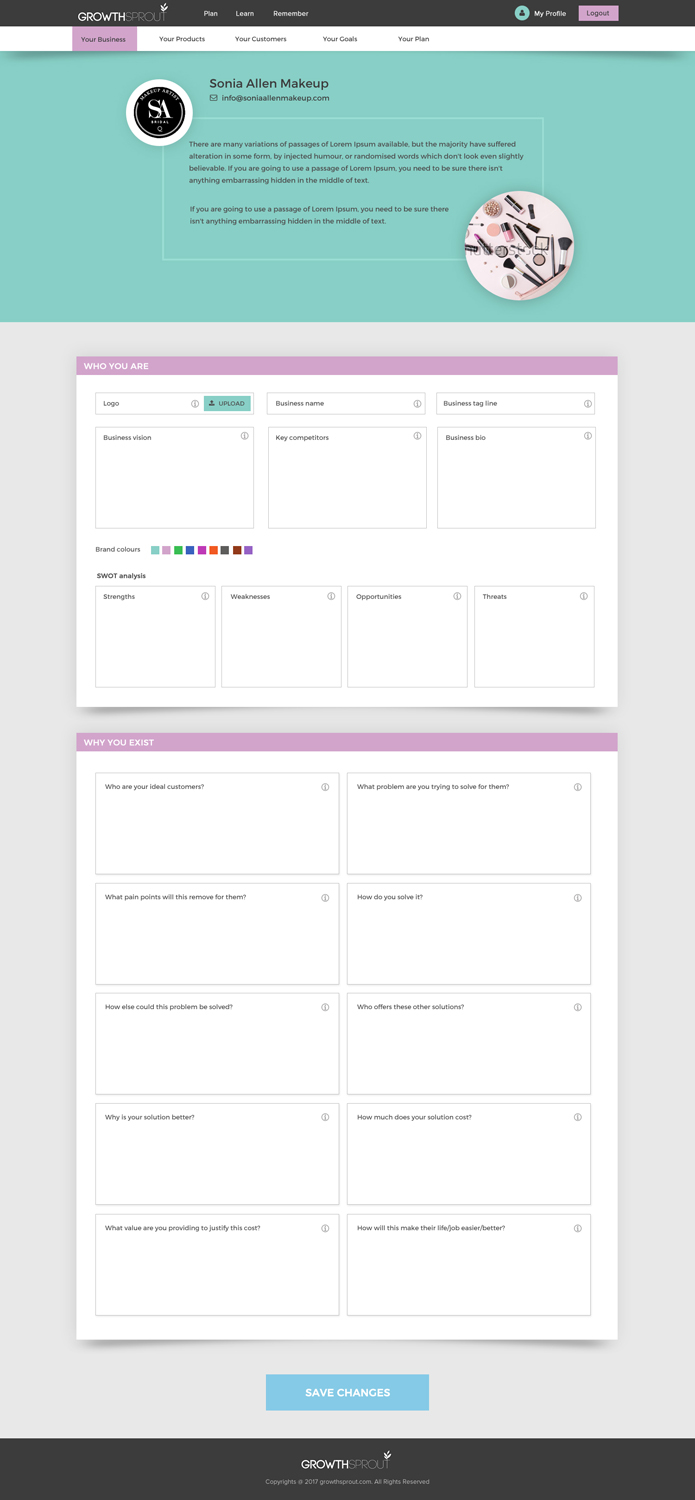 Web Design by saro3005 for Kat Haigh | Design #15831629