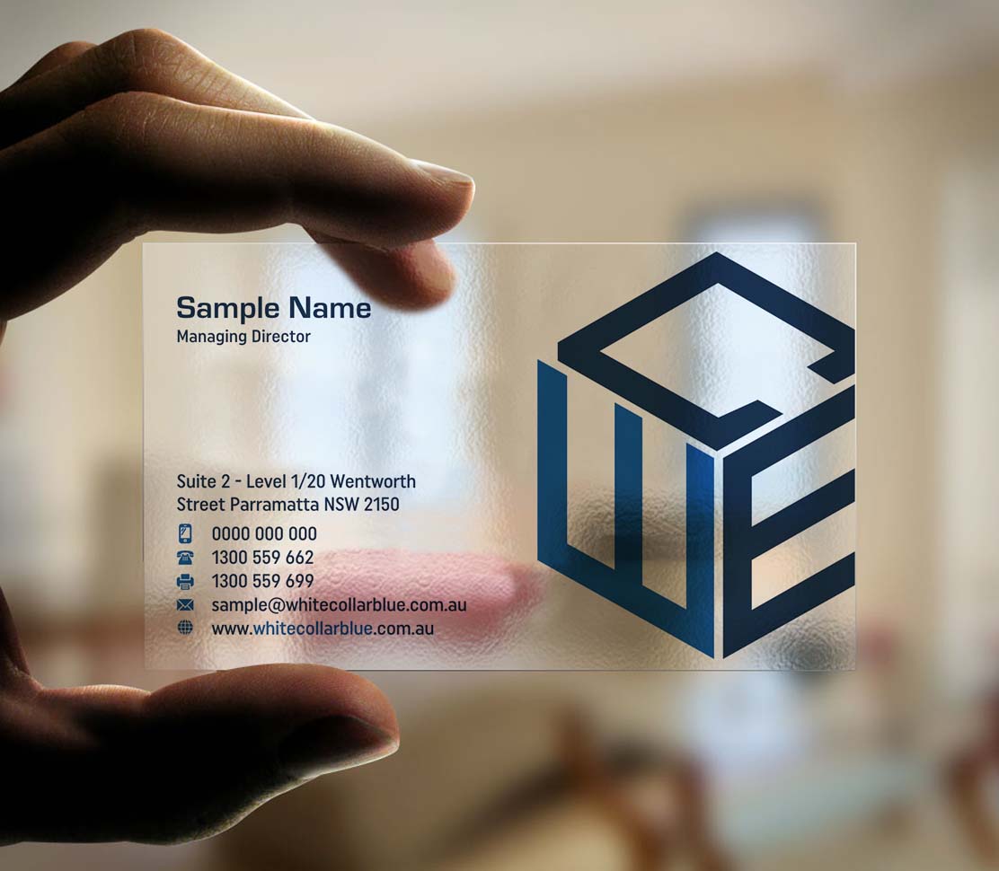 Business Card Design by INDIAN_Ashok for WhiteCollarBlue | Design #15796817