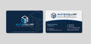 Business Card Design by INDIAN_Ashok for WhiteCollarBlue | Design: #15796830