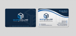 Business Card Design by INDIAN_Ashok for WhiteCollarBlue | Design: #15796831