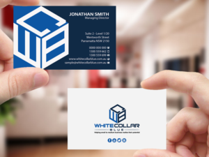 Diseño de Tarjeta de Presentación por Creations Box 2015 para WhiteCollarBlue | Diseño: #15796103