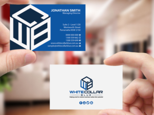 Diseño de Tarjeta de Presentación por Creations Box 2015 para WhiteCollarBlue | Diseño: #15796106