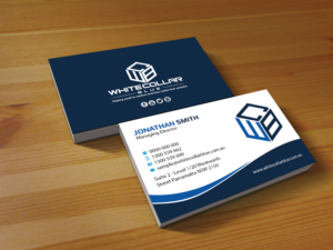 Diseño de Tarjeta de Presentación por Creations Box 2015 para WhiteCollarBlue | Diseño: #15796126