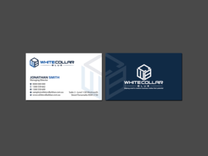 Business Card Design by Creations Box 2015 for WhiteCollarBlue | Design: #15800507