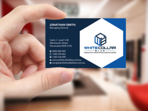 Business Card Design by Creations Box 2015 for WhiteCollarBlue | Design: #15800509