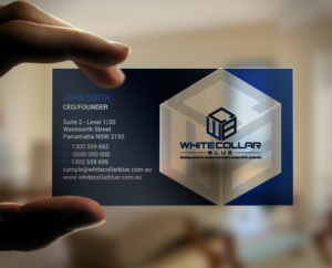 Business Card Design by chandrayaan.creative for WhiteCollarBlue | Design #15797549