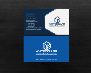 Business Card Design by chandrayaan.creative for WhiteCollarBlue | Design: #15797550