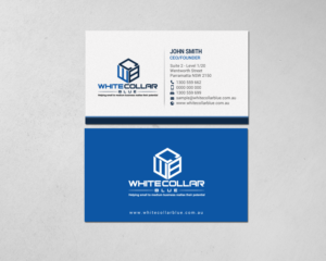Business Card Design by chandrayaan.creative for WhiteCollarBlue | Design: #15797575