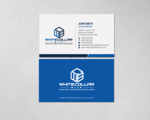 Business Card Design by chandrayaan.creative for WhiteCollarBlue | Design: #15797580