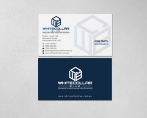 Business Card Design by chandrayaan.creative for WhiteCollarBlue | Design: #15797582
