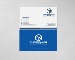 Business Card Design by chandrayaan.creative for WhiteCollarBlue | Design: #15797583