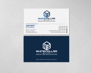 Business Card Design by chandrayaan.creative for WhiteCollarBlue | Design: #15797584