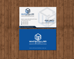 Diseño de Tarjeta de Presentación por chandrayaan.creative para WhiteCollarBlue | Diseño: #15812552