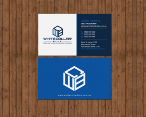 Diseño de Tarjeta de Presentación por chandrayaan.creative para WhiteCollarBlue | Diseño: #15812561