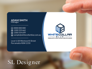 Business Card Design by SL Designer for WhiteCollarBlue | Design: #15796304