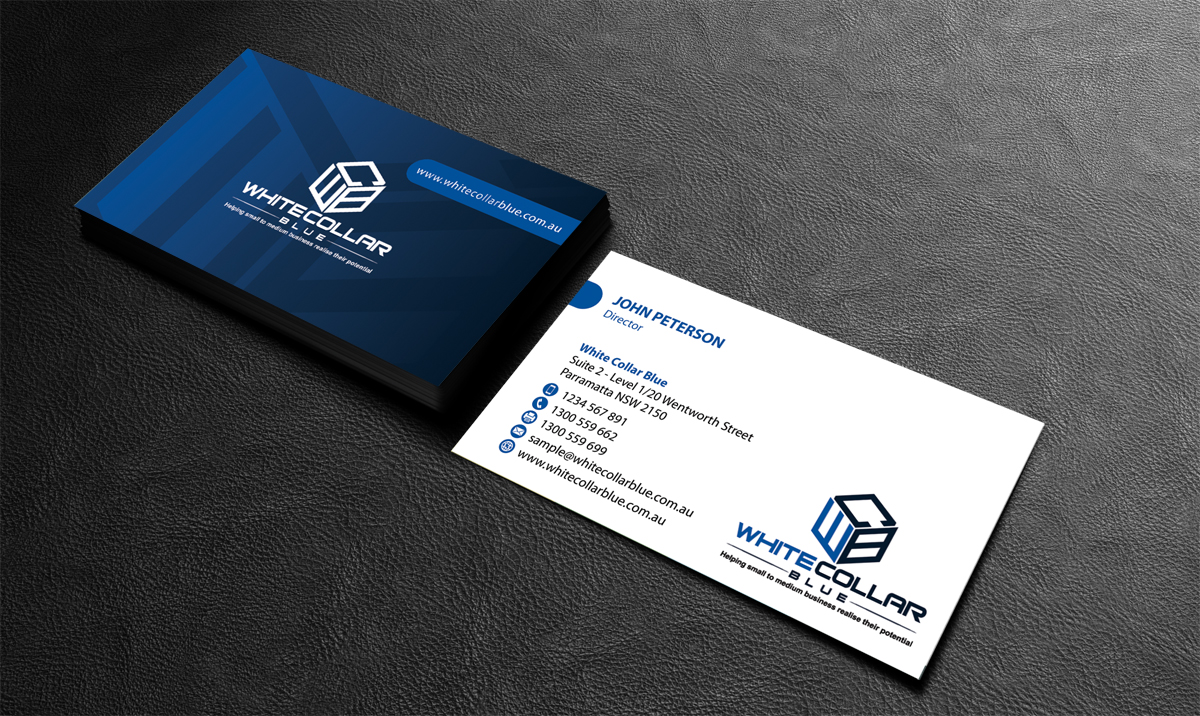 Business Card Design by alpesh9520 for WhiteCollarBlue | Design #15813380