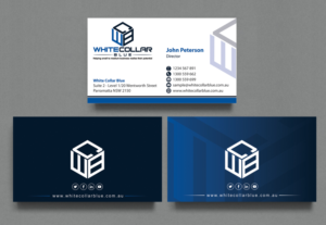 Diseño de Tarjeta de Presentación por alpesh9520 para WhiteCollarBlue | Diseño: #15823014