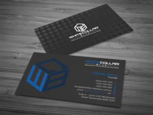 Business Card Design by Graphic Flame for WhiteCollarBlue | Design: #15797112