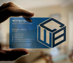 Business Card Design by Graphic Flame for WhiteCollarBlue | Design: #15797117