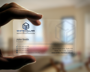 Diseño de Tarjeta de Presentación por design_C. para WhiteCollarBlue | Diseño: #15851036