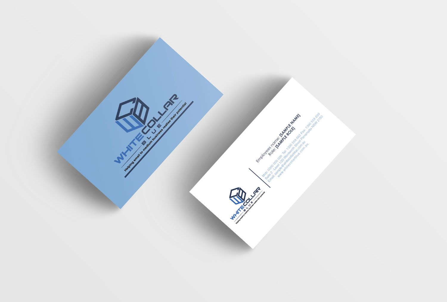 Diseño de Tarjeta de Presentación por nicoleziner para WhiteCollarBlue | Diseño #15967973