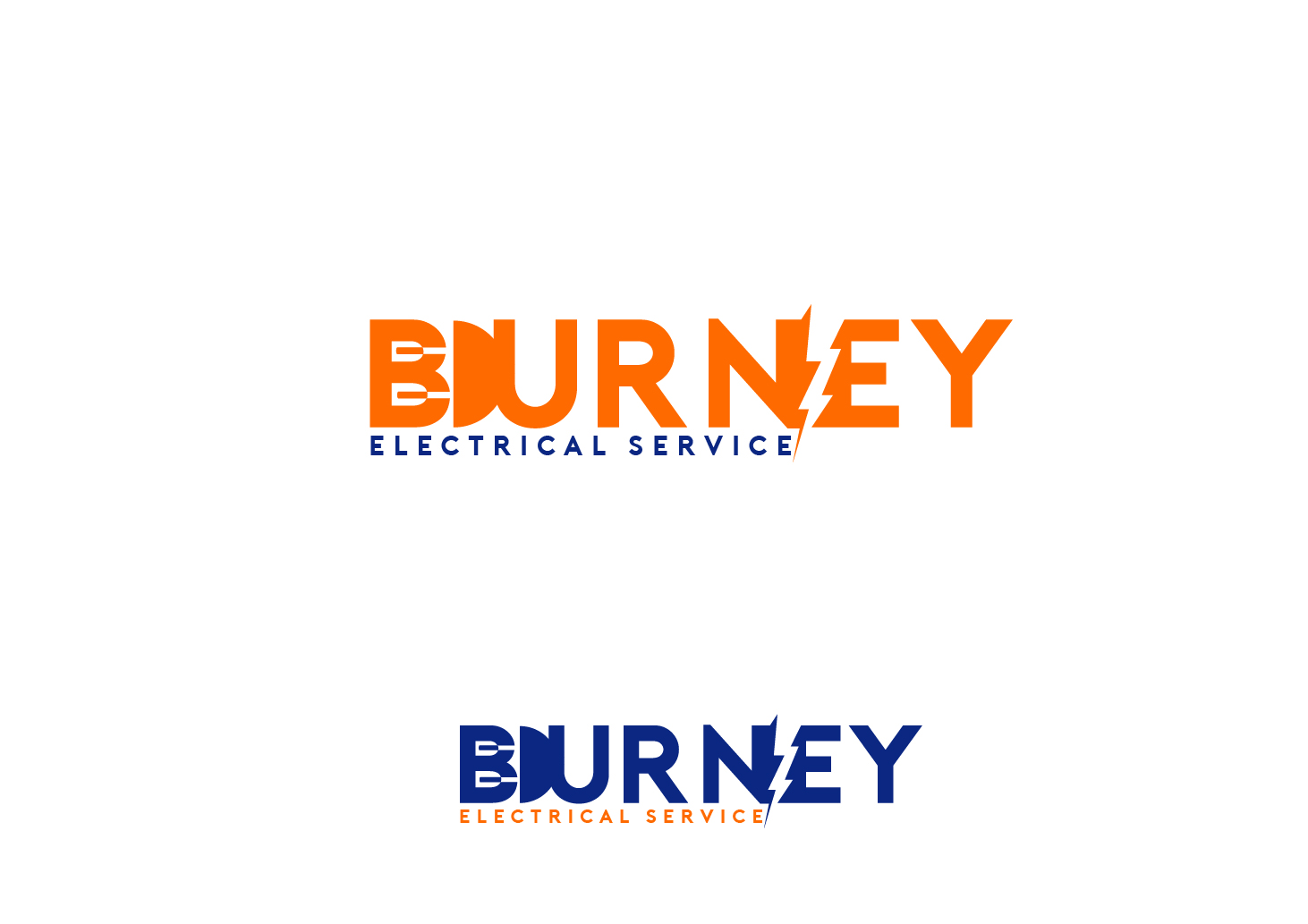 Logo Design by Aqeel Momin for Burney Electrical Services | Design #15840841