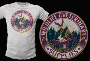 Wildlife & Veterinary Supplies T Shirts | T-shirt Design by DCLA