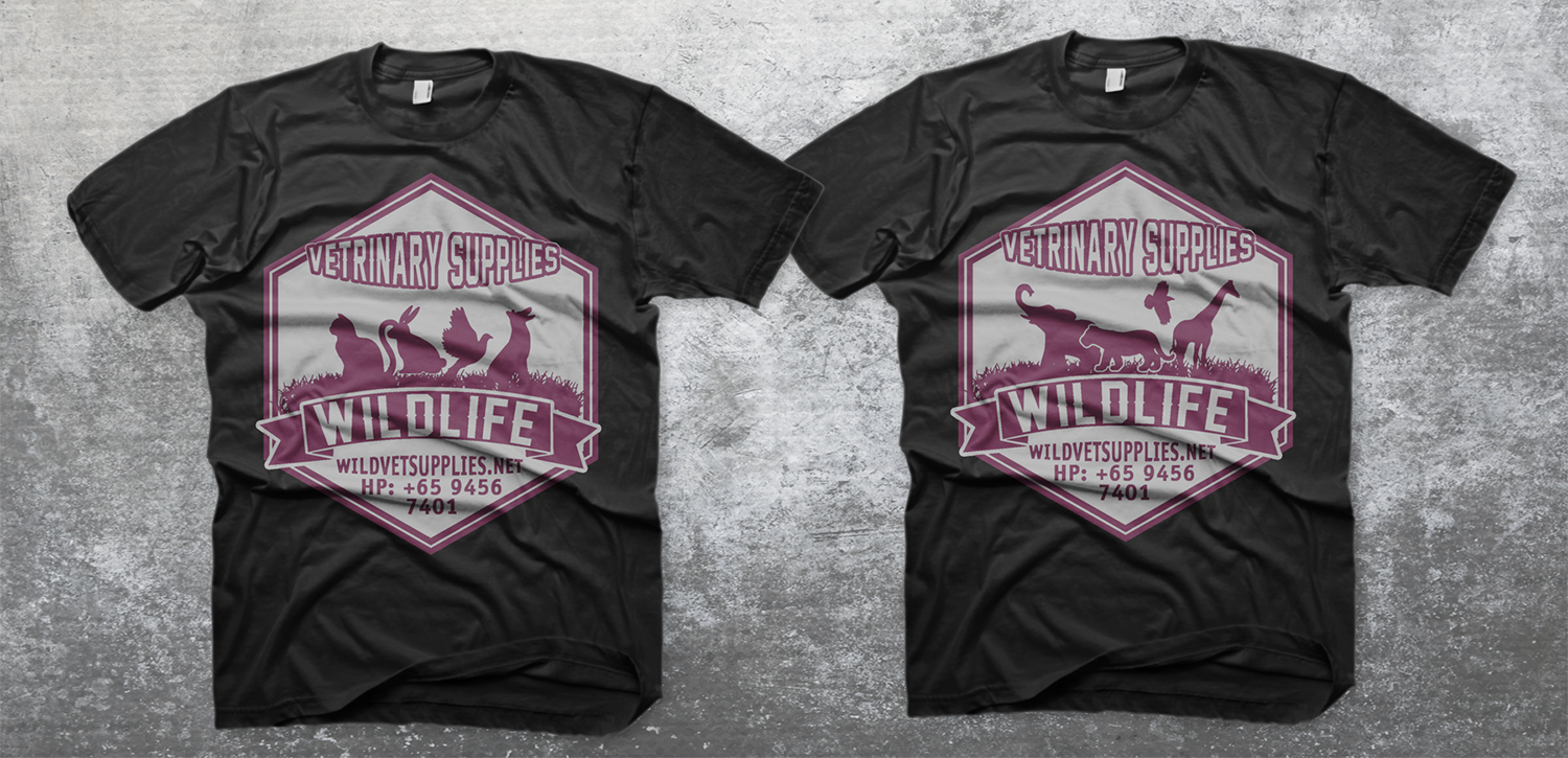 T-shirt Design by OT Design for Wildlife & Veterinary Supplies | Design #15824886