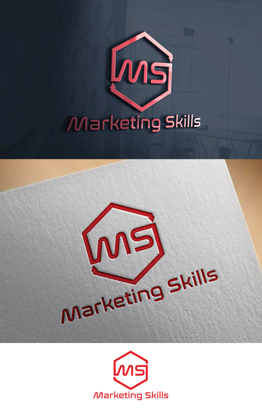 Logo Design by saeinpahore41504 for Marketing Skills | Design #15814944