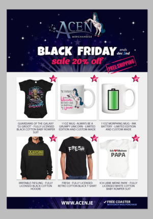 Web Design by Taya Bright for Acen Merchandise Limited | Design: #15807761