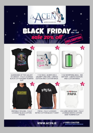 Web Design by Taya Bright for Acen Merchandise Limited | Design: #15807762