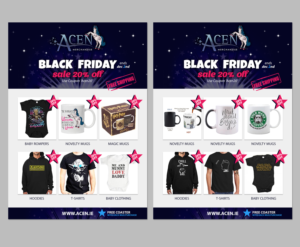 Web Design by Taya Bright for Acen Merchandise Limited | Design: #15862163