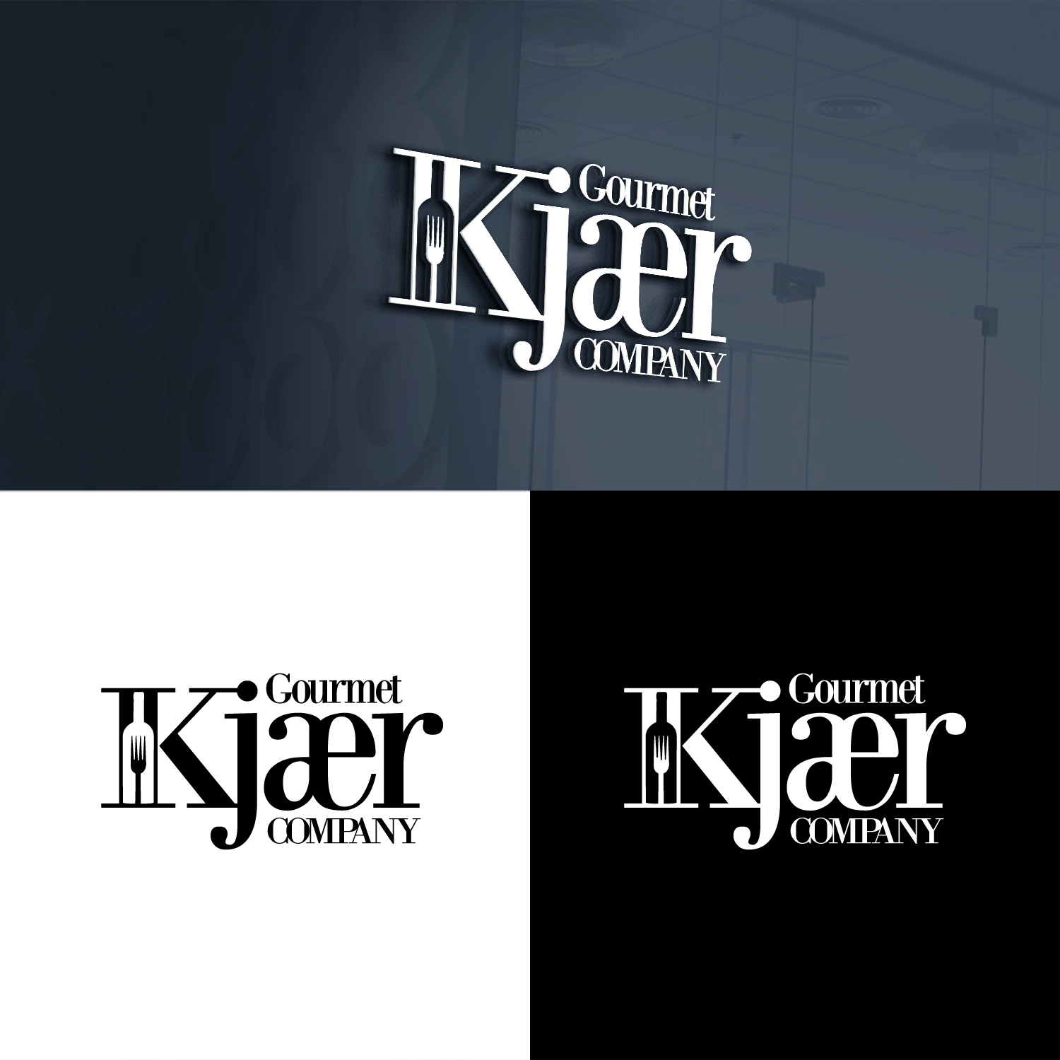Diseño de Logo por cesarcuervo para Kjær Company | Diseño #15875820