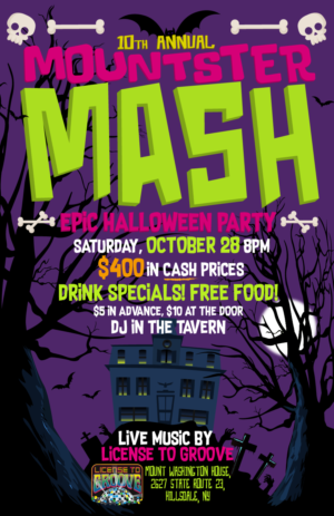 Mountster Mash 2017 Halloween Party Poster
