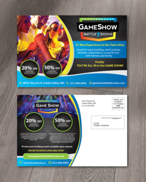 Postcard Design by alex989 for this project | Design: #15809890