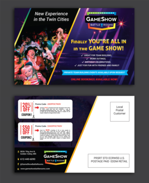 Postcard Design by nyky for this project | Design #15854166