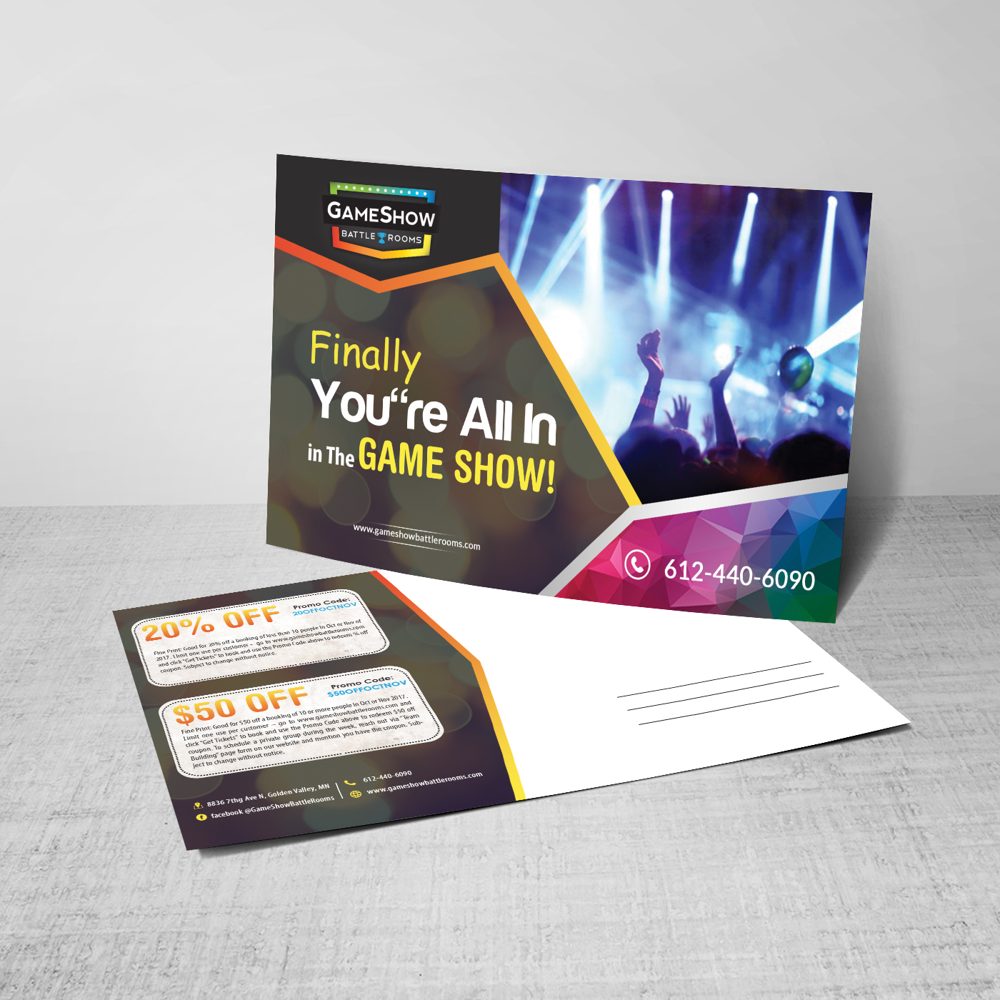 Postkarten-Design von creative.bugs für dieses Projekt | Design #15852786