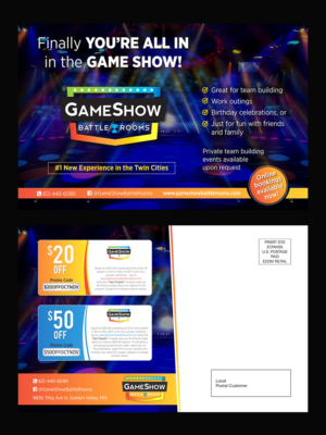 Postcard Design by D Creative for this project | Design: #15833896