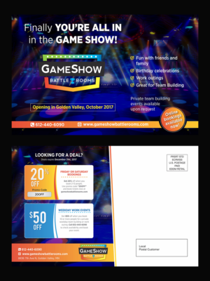 Postcard Design by D Creative for this project | Design: #15856706