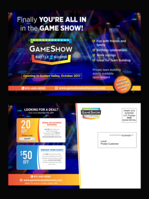 Postcard Design by jeetu87 for this project | Design #15857267