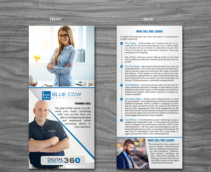 Flyer Design by debdesign for Blue Cow Marketing Inc. | Design: #15812332