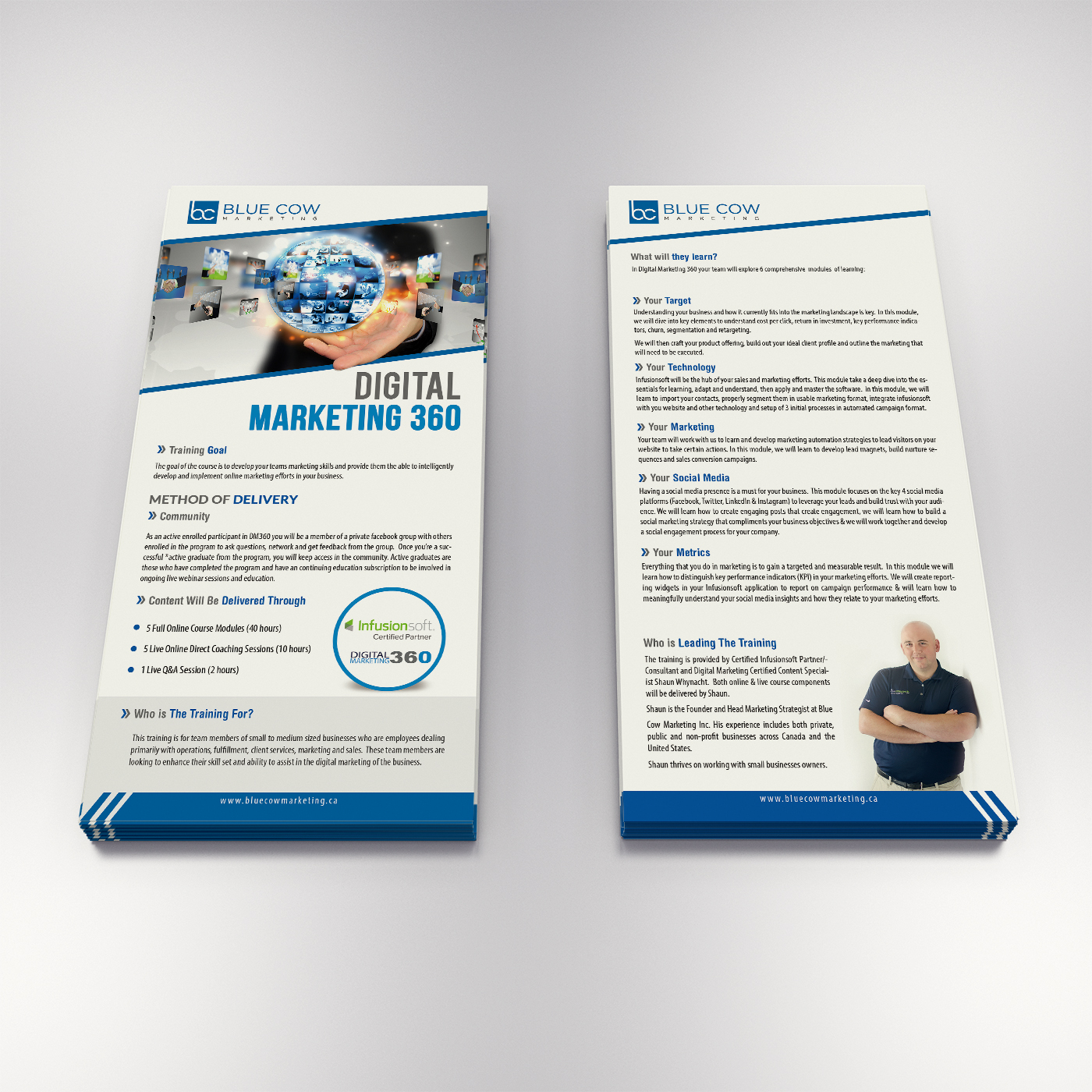 Flyer Design by creative.bugs for Blue Cow Marketing Inc. | Design #15811329