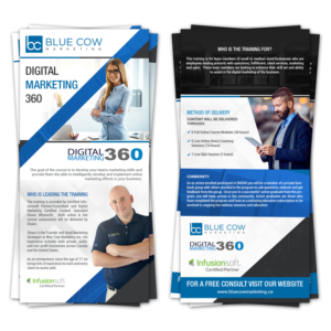 Flyer Design by Deepak_9_Malhotra for Blue Cow Marketing Inc. | Design: #15845650