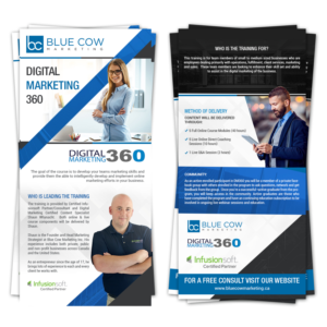Flyer Design by Deepak_9_Malhotra for Blue Cow Marketing Inc. | Design: #15904748