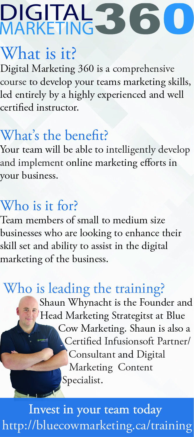 Flyer Design by felicity4587 for Blue Cow Marketing Inc. | Design #15915826