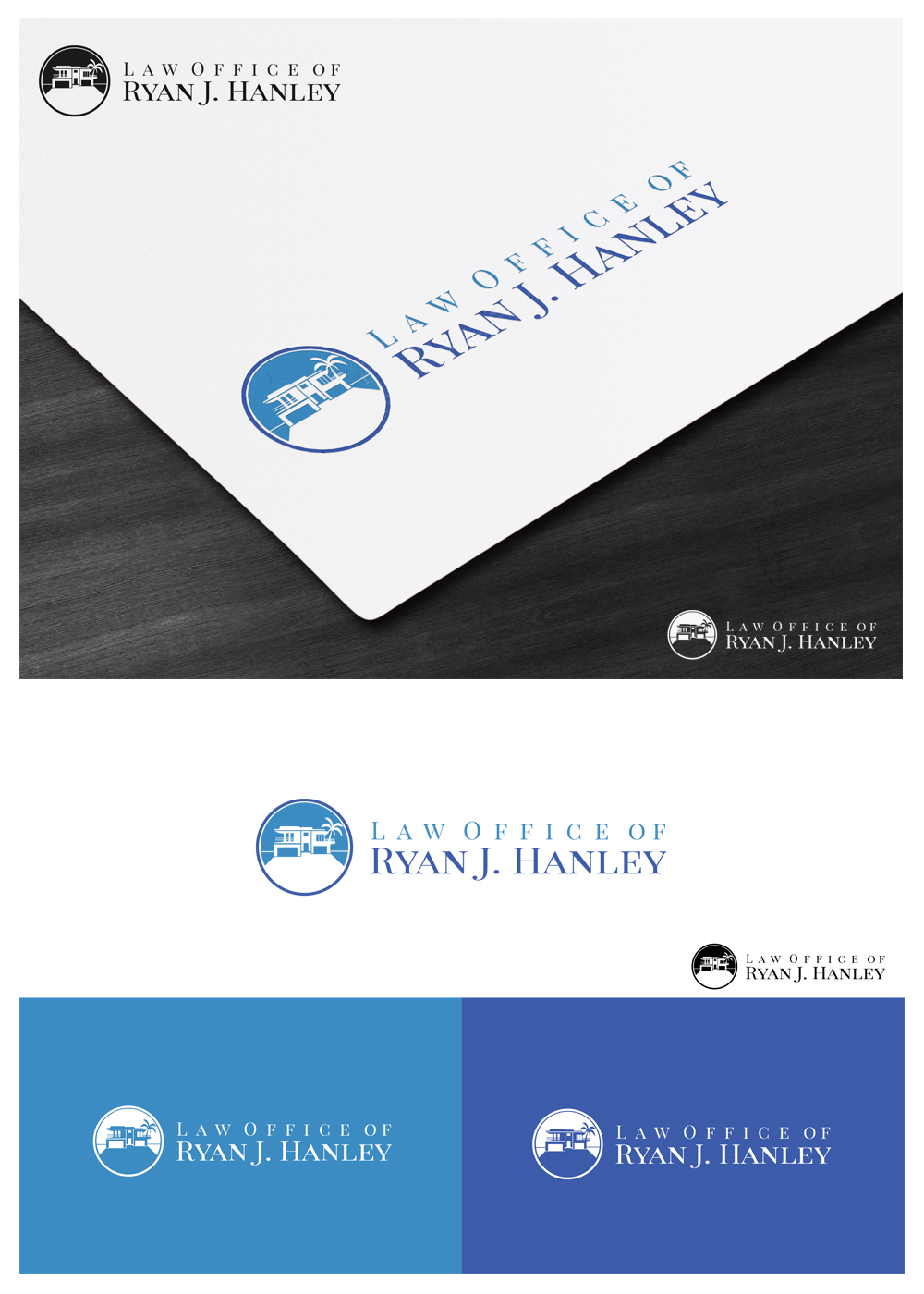 Logo Design by goranvisnjic82 for Law Office of Ryan J. Hanley | Design #15922465