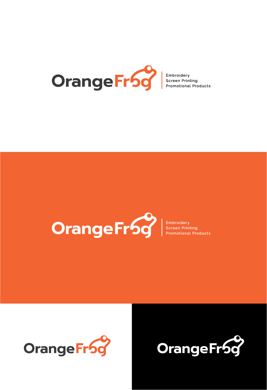 Logo Design by somani for Orange Frog | Design #15810006