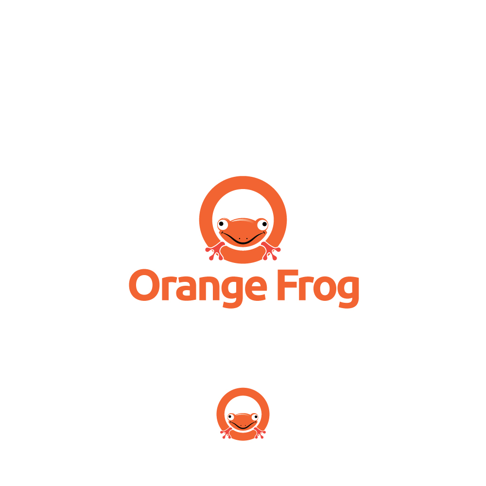 Logo Design by ecorokerz for Orange Frog | Design #15806164