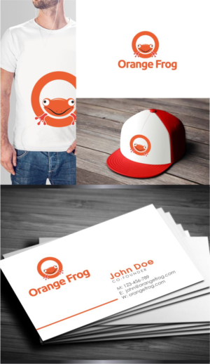 Logo Design by ecorokerz for Orange Frog | Design #15817192