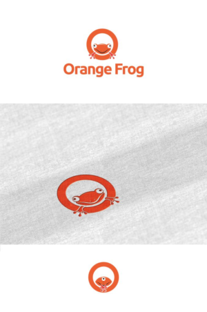 Logo Design by ecorokerz for Orange Frog | Design: #15817193